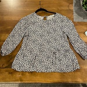 Abercrombie and Fitch medium patterned blouse